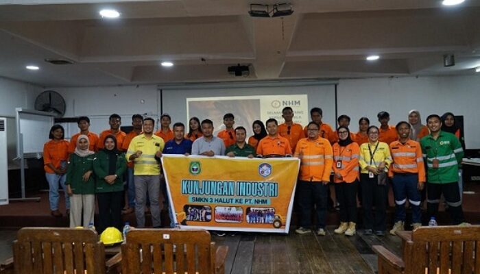 NHM Dukung Pendidikan Vokasi, Siswa SMK Halmahera Utara Belajar Langsung Dunia Tambang di Gosowong