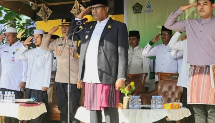Jadi Irup di Hari Santri Nasional, Wabup Halut ‘Ceramah’ Soal Ini
