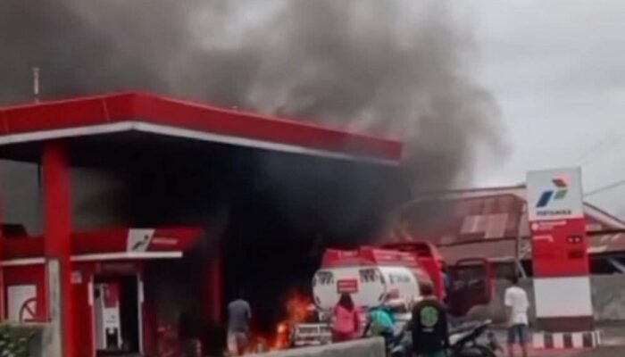 Satu Lagi Pertashop di Halut Terbakar, Ternyata Penyebabnya Ini
