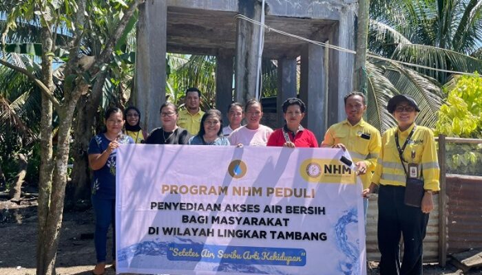 NHM Hadirkan Senyum Warga Kusu Lovra Lewat Revitalisasi Air Bersih