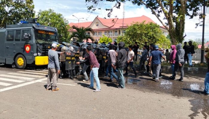 Tingkatkan Pengamanan, Polda Malut Gelar Simulasi Sispam Mako