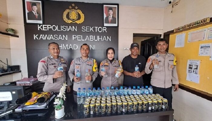 Lagi-lagi Manado Impor Miras ke Ternate, Polsek KP3 Ahmad Yani Sita Babuk Berbagai Merek