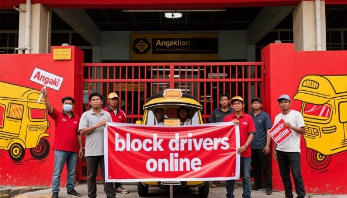 Sopir Angkot Ternate Mogok Narik, Gegara Driver Online ‘Rampas Pendapatan’