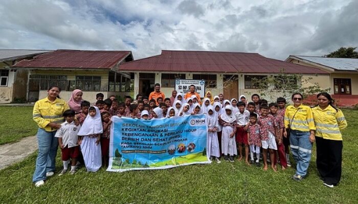 NHM Peduli Bawa Pembelajaran Kesiapsiagaan ke SD Inpres Samsuma, Tingkatkan Kesadaran Sejak Usia Dini