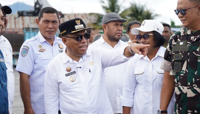 Bupati Halut Tinjau Kesiapan Pelabuhan Tobelo, Sambut KM Tatamailau Sandar 2026