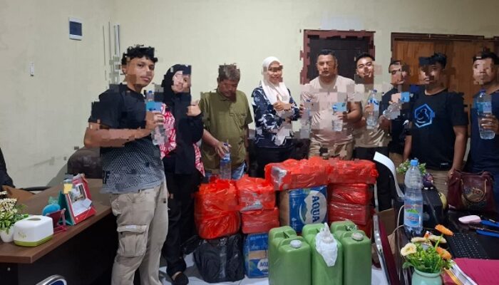 Ratusan Botol Miras CT Diamankan Satreskrim Polres Ternate