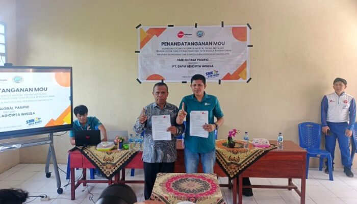 Gandeng PT. DAW, SMK Global Pasifik Tobelo Siap Lahirkan Lulusan Berkualitas