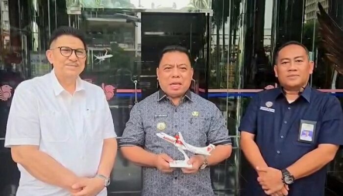 Dorong Peningkatan Transportasi Udara, Pemda Halut Gandeng Lion Air Grup