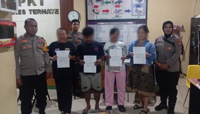 Gegara Main Judi Bingo, Tiga IRT Ditangkap Polres Ternate