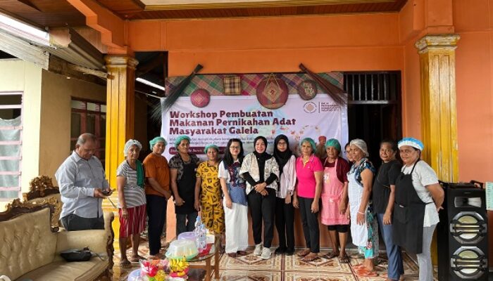 Balai Pelestarian Kebudayaan Malut Gelar Workshop Makanan Pernikahan Adat Galela, Upaya Lestarikan Kearifan Lokal