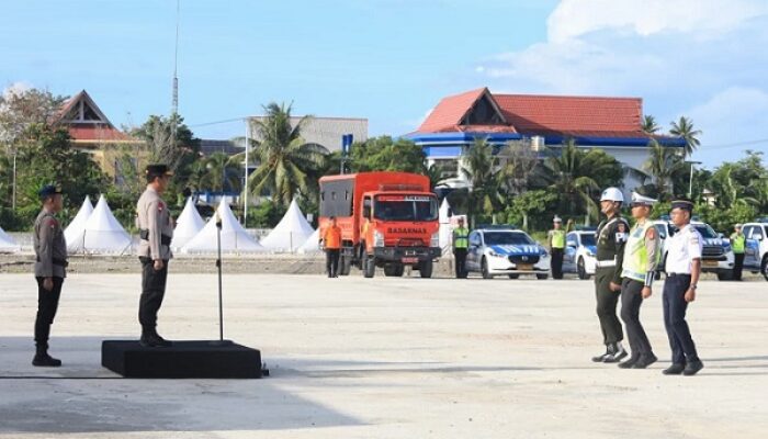 Polda Malut Apel Gelar Pasukan Operasi Lilin 2025