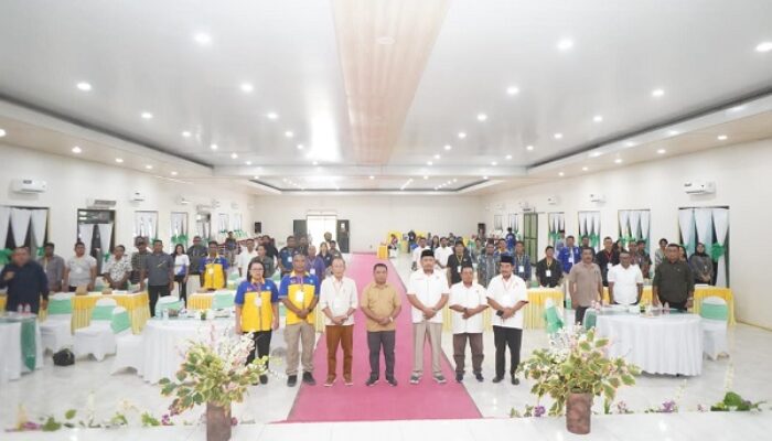 Bupati Piet Buka Musorkab Berakhir Terpilih Jadi Ketua KONI Halut