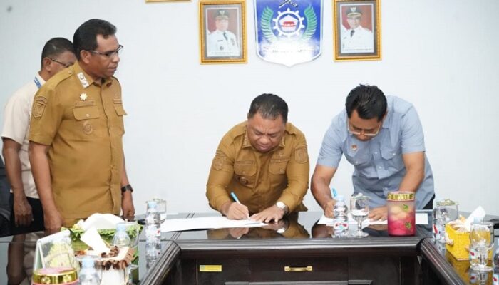 Pemda Halut-Haltim Teken MoU Bidang Kesehatan