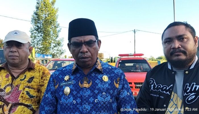 Pulihkan Dampak Bencana Doitia, Pemda Halut Akhirnya Terjunkan Alat Berat