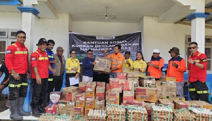 NHM Kerahkan Tim ERT dan Paramedic Bantu Warga Terdampak Banjir di Halmahera Barat