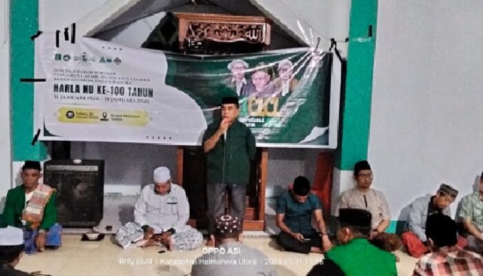 Dzikir dan Do’a Bersama Warnai Harla NU ke-100 di Halut