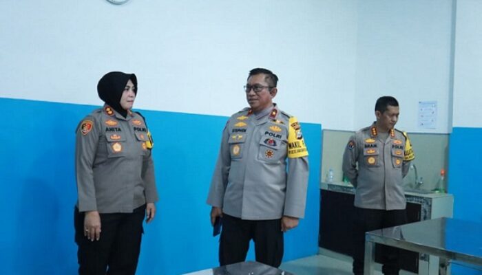 Wakapolda Malut Tinjau Dapur SPPG Polres Ternate