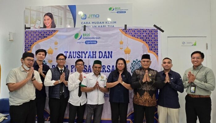 Pererat Silaturahmi, BPJS Naker Halut Gandeng DMI Gelar Buka Puasa Bersama
