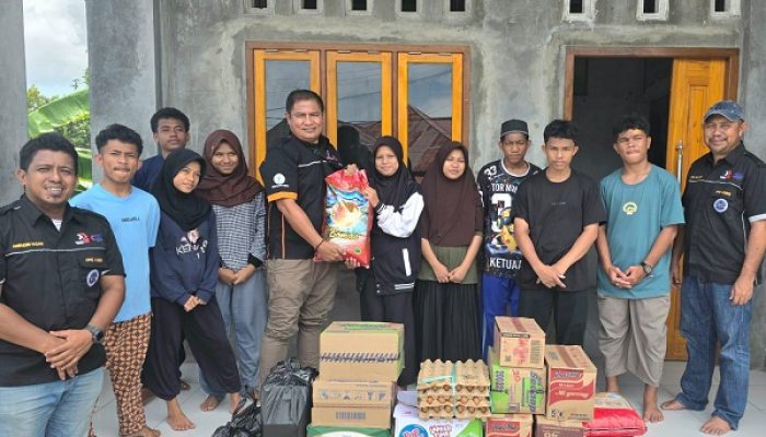 Rayakan Milad ke-15, DPK FPE PT NHM Berbagi Sembako ke Anak Yatim-Yatim Piatu