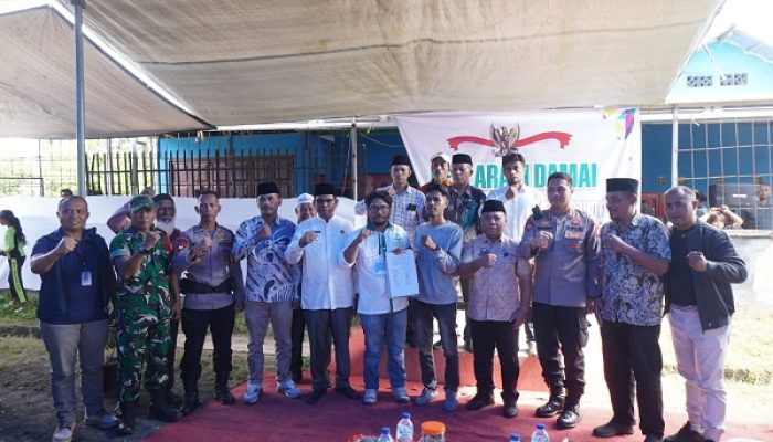 Kira-Duma Kembali Sejuk Usai Bentrokan, Warga pun Deklarasi Damai