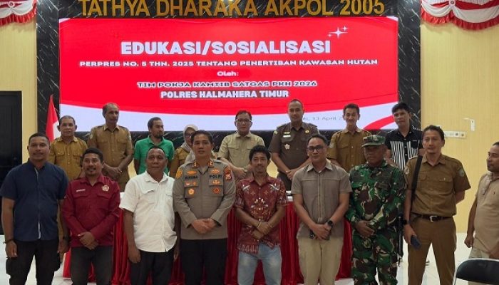 Satgas PKH Sosialisasi Perpres ke Forkopimda Haltim