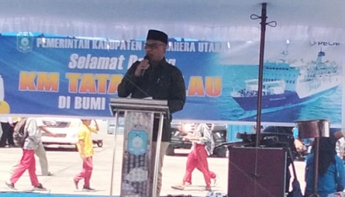 Datangkan KM. Tatamailau ke Halut, Pemprov Malut Apresiasi PT. Pelni