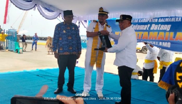 Saking Semangat Sambut KM. Tatamailau di Halut, Pelabuhan Tobelo Diubah Nama Tambahan Canga