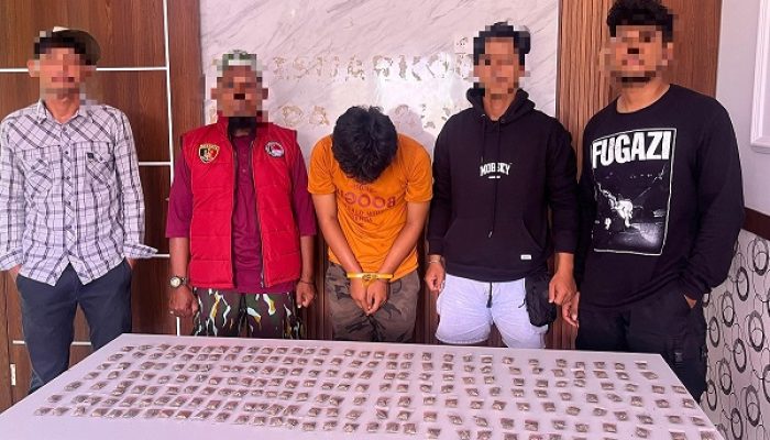 Polda Malut Ciduk Lagi Pengedar Narkoba, Temukan Barang Haram Ratusan Sachet