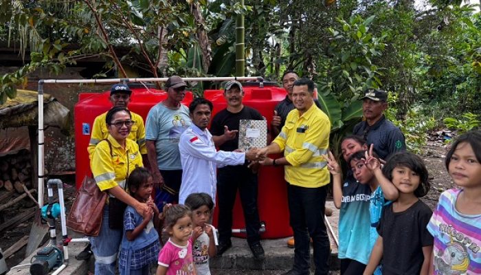 NHM Peduli Perluas Akses Air Bersih di Dusun Kobok, 21 Rumah Kini Terlayani Langsung