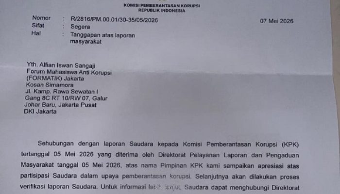 Laporan FORMATIK di-ACC KPK, Tiga Pejabat Pemprov Malut Bakal Diperiksa