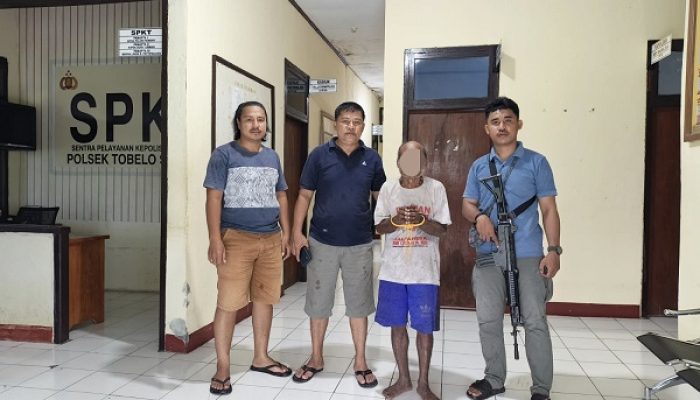 Polsek Tobsel Tangkap Pria Lansia, Buntut Tewaskan Teman Gegara Uang Titipan