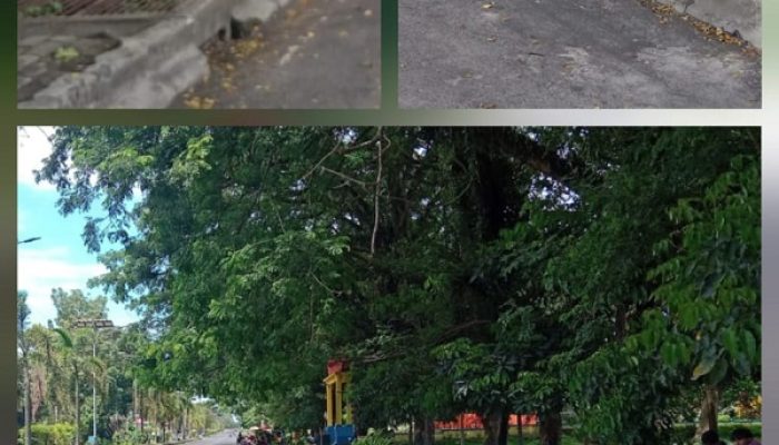 Sampah Hiasi Kawasan Pemerintahan Buntut Dugaan Gaji, Menantu Bupati Halut Bungkam