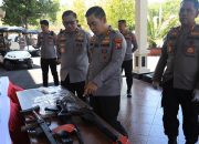 Polda Malut Ringkus Pelaku Peredaran Senpi Ilegal